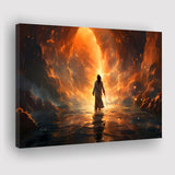 Jesus Christ Art Found The New World Canvas Prints Wall Art Home Decor, Painting Canvas, Living Room Wall Decor