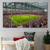 Joaquim Americo Guimarães Stadium, Stadium Canvas, Sport Art, Gift for him, Multi Panels B, Canvas Prints Wall Art Decor