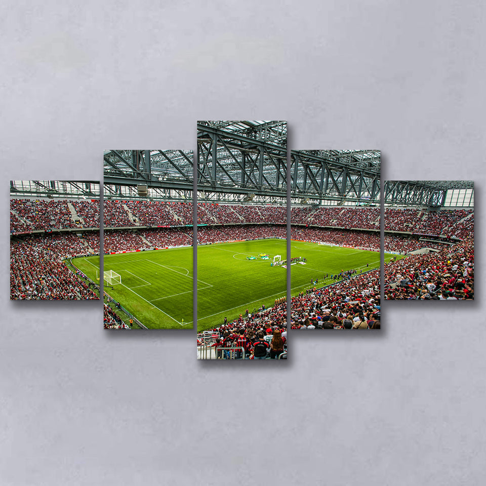 Joaquim Americo Guimar?s Stadium, Stadium Canvas, Sport Art, Large Canvas, Multi Panels, Canvas Prints Wall Art Decor