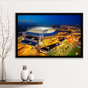 Johan Cruijff ArenA in Amsterdam, Stadium Canvas, Sport Art, Gift for him, Framed Canvas Prints Wall Art Decor, Framed Picture