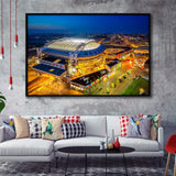 Johan Cruijff ArenA in Amsterdam, Stadium Canvas, Sport Art, Gift for him, Framed Canvas Prints Wall Art Decor, Framed Picture