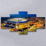 Johan Cruijff ArenA in Amsterdam, Stadium Canvas, Sport Art, Large Canvas, Multi Panels, Canvas Prints Wall Art Decor