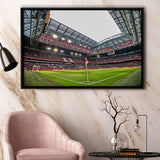 Johan Cruijff Arena, Stadium Canvas, Sport Art, Gift for him, Framed Canvas Prints Wall Art Decor, Framed Picture