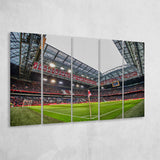 Johan Cruijff Arena, Stadium Canvas, Sport Art, Gift for him, Multi Panels B, Canvas Prints Wall Art Decor