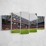 Johan Cruijff Arena, Stadium Canvas, Sport Art, Large Canvas, Multi Panels, Canvas Prints Wall Art Decor