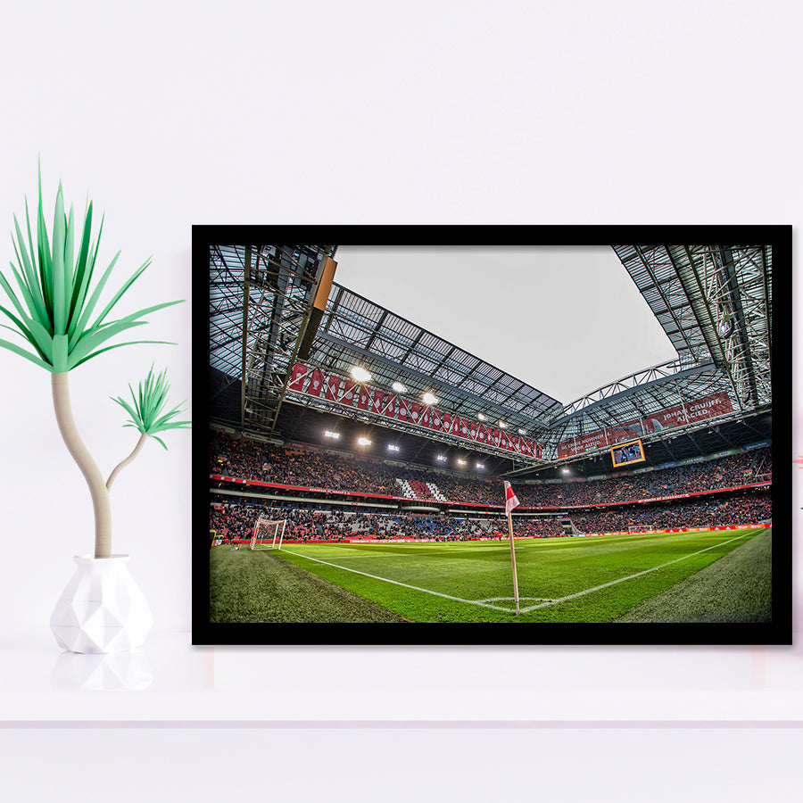Johan Cruijff Arena, Stadium Canvas, Sport Art, Gift for him, Framed Art Prints Wall Art Decor, Framed Picture