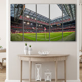 Johan Cruijff Arena, Stadium Canvas, Sport Art, Gift for him, Multi Panels B, Canvas Prints Wall Art Decor