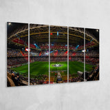 Johan Cruyff Arena Netherlands, Stadium Canvas, Sport Art, Gift for him, Multi Panels B, Canvas Prints Wall Art Decor