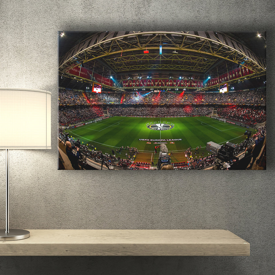 Johan Cruyff Arena Netherlands, Stadium Canvas, Sport Art, Gift for him, Fan Gift, Canvas Prints Wall Art Decor