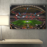 Johan Cruyff Arena Netherlands, Stadium Canvas, Sport Art, Gift for him, Fan Gift, Canvas Prints Wall Art Decor