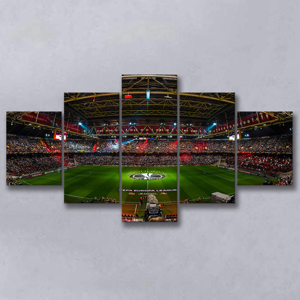 Johan Cruyff Arena Netherlands, Stadium Canvas, Sport Art, Large Canvas, Multi Panels, Canvas Prints Wall Art Decor