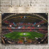 Johan Cruyff Arena Netherlands, Stadium Canvas, Sport Art, Gift for him, Fan Gift, Canvas Prints Wall Art Decor