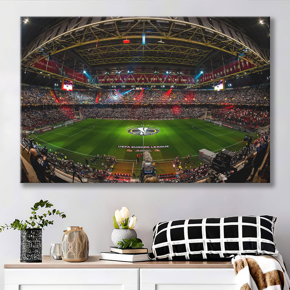 Johan Cruyff Arena Netherlands, Stadium Canvas, Sport Art, Gift for him, Fan Gift, Canvas Prints Wall Art Decor