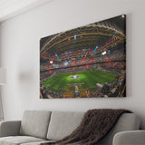 Johan Cruyff Arena Netherlands, Stadium Canvas, Sport Art, Gift for him, Fan Gift, Canvas Prints Wall Art Decor