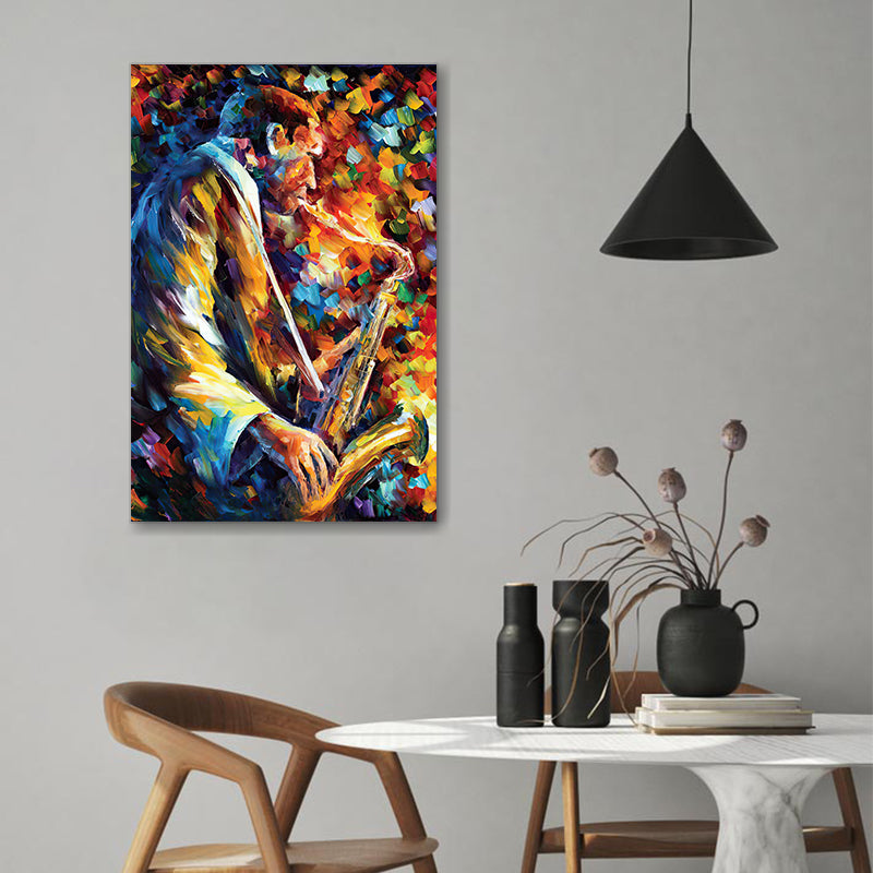 Hooker Playing Guita Canvas Wall Art - Canvas Prints, Prints For Sale, Painting Canvas,Canvas On Sale