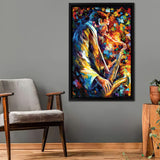 John Coltrane I Canvas Wall Art - Framed Art, Framed Canvas, Painting Canvas