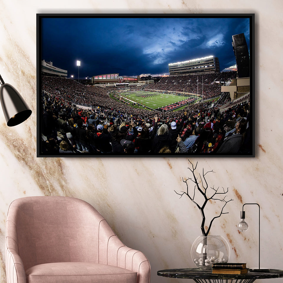 Jones At and t Stadium, Stadium Canvas, Sport Art, Gift for him, Framed Canvas Prints Wall Art Decor, Framed Picture
