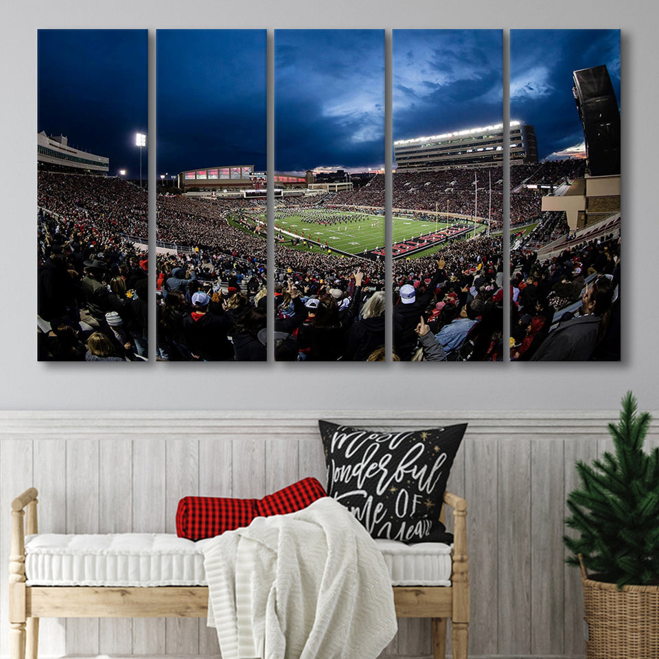 Jones At and t Stadium, Stadium Canvas, Sport Art, Gift for him, Multi Panels B, Canvas Prints Wall Art Decor