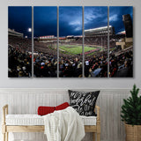 Jones At and t Stadium, Stadium Canvas, Sport Art, Gift for him, Multi Panels B, Canvas Prints Wall Art Decor