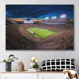 Jordan Hare Stadium Canvas Prints Auburn Tigers Wall Art,Sport Stadium Art Prints, Fan Gift, Wall Decor