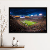 Jordan Hare Stadium Framed Canvas Prints Auburn Tigers Wall Art,Sport Stadium Art Prints, Fan Gift