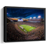 Jordan Hare Stadium Framed Canvas Prints Auburn Tigers Wall Art,Sport Stadium Art Prints, Fan Gift