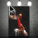 Jordan SuperJambo Basketball Canvas Prints Wall Art - Painting Canvas, Wall Decor, Canvas Art, Prints For Sale 