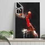 Jordan SuperJambo Basketball Canvas Prints Wall Art - Painting Canvas, Wall Decor, Canvas Art, Prints For Sale 