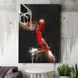 Jordan SuperJambo Basketball Canvas Prints Wall Art - Painting Canvas, Wall Decor, Canvas Art, Prints For Sale 