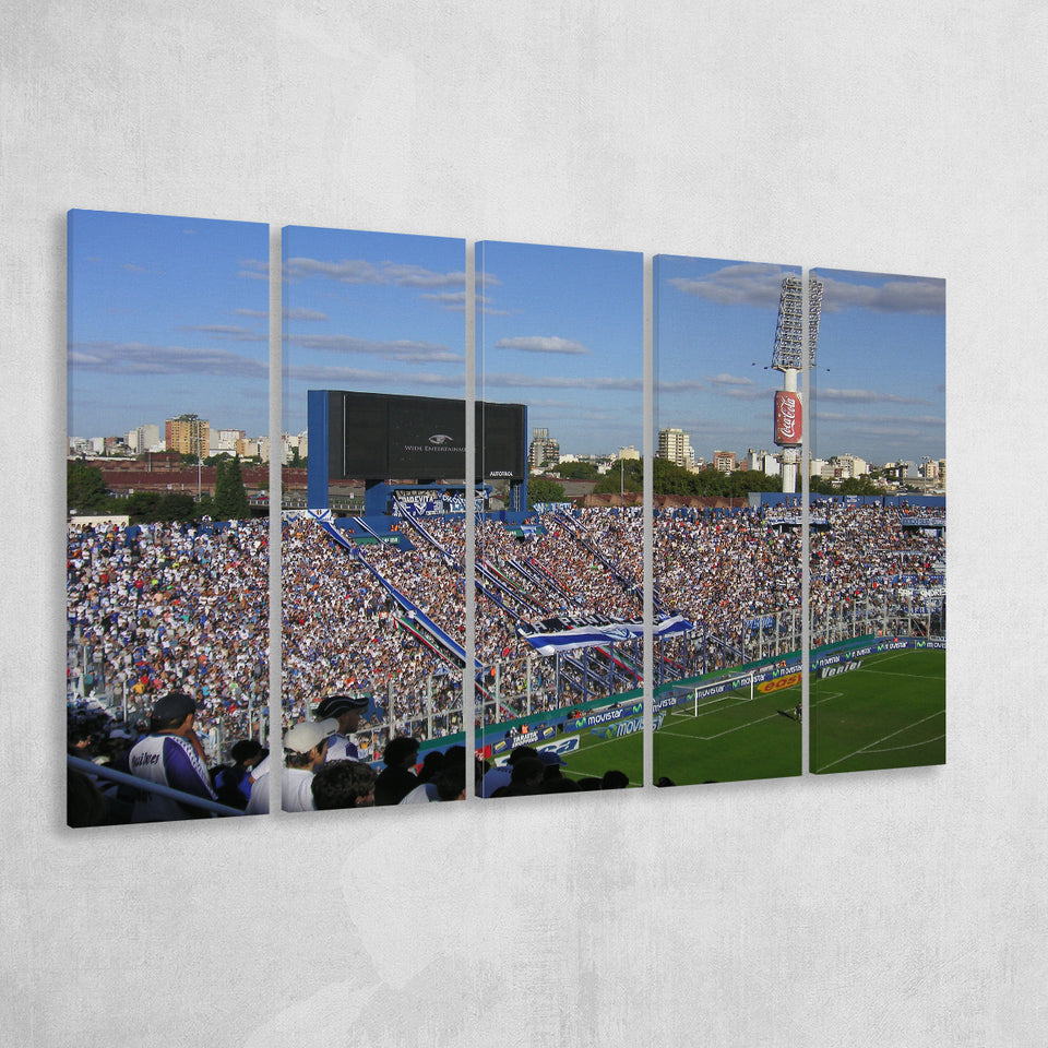 Jose Amalfitani in Argentina, Stadium Canvas, Sport Art, Gift for him, Multi Panels B, Canvas Prints Wall Art Decor