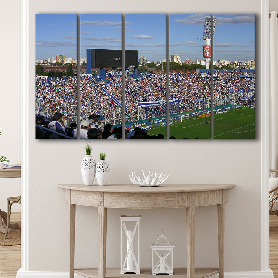 Jose Amalfitani in Argentina, Stadium Canvas, Sport Art, Gift for him, Multi Panels B, Canvas Prints Wall Art Decor