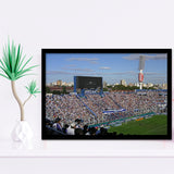 Jose Amalfitani in Argentina, Stadium Canvas, Sport Art, Gift for him, Framed Art Prints Wall Art Decor, Framed Picture