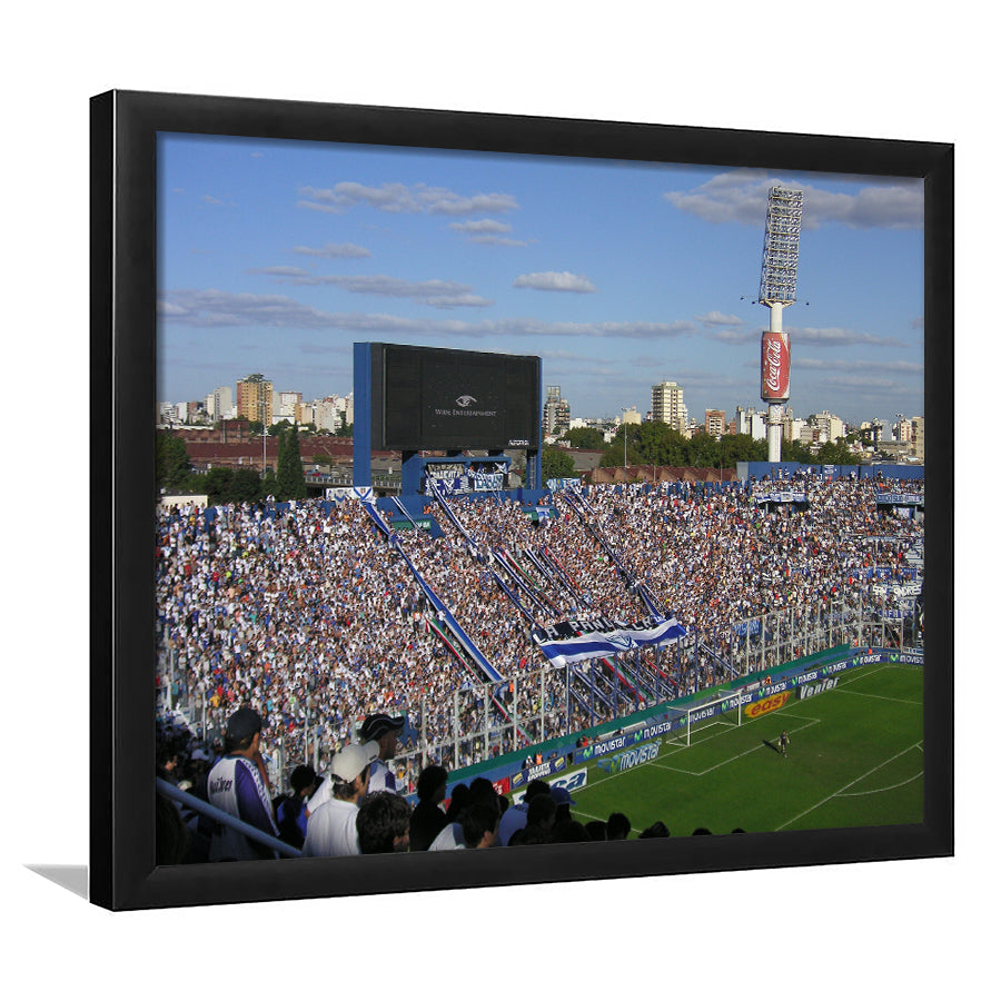 Jose Amalfitani in Argentina, Stadium Canvas, Sport Art, Gift for him, Framed Art Prints Wall Art Decor, Framed Picture