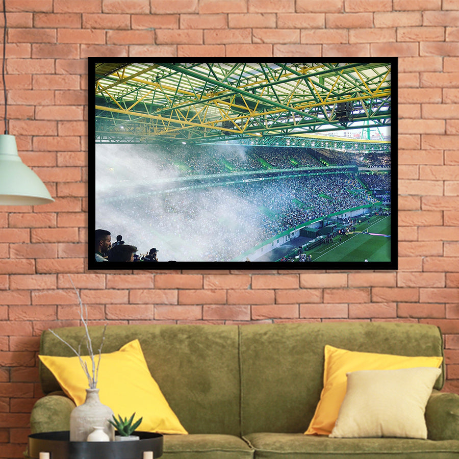 Jose Alvalade Stadium Art Prints Sporting Lisbon Wall Art,Sport Stadium Art Prints, Fan Gift, Wall Decor
