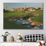 Jumeirah G Estates (Earth) Golf Courses At Dubai, United Arab Emirates, Golf Art Print, Golf Lover, Canvas Prints Wall Art Decor