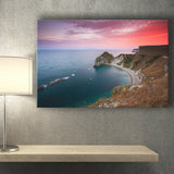 Jurassic Coast near Durdle Door in Dorset Canvas Prints Wall Art - Canvas Painting, Painting Art, Prints for Sale, Wall Decor
