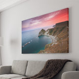 Jurassic Coast near Durdle Door in Dorset Canvas Prints Wall Art - Canvas Painting, Painting Art, Prints for Sale, Wall Decor