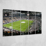 Juventus Stadium, Stadium Canvas, Sport Art, Gift for him, Multi Panels B, Canvas Prints Wall Art Decor