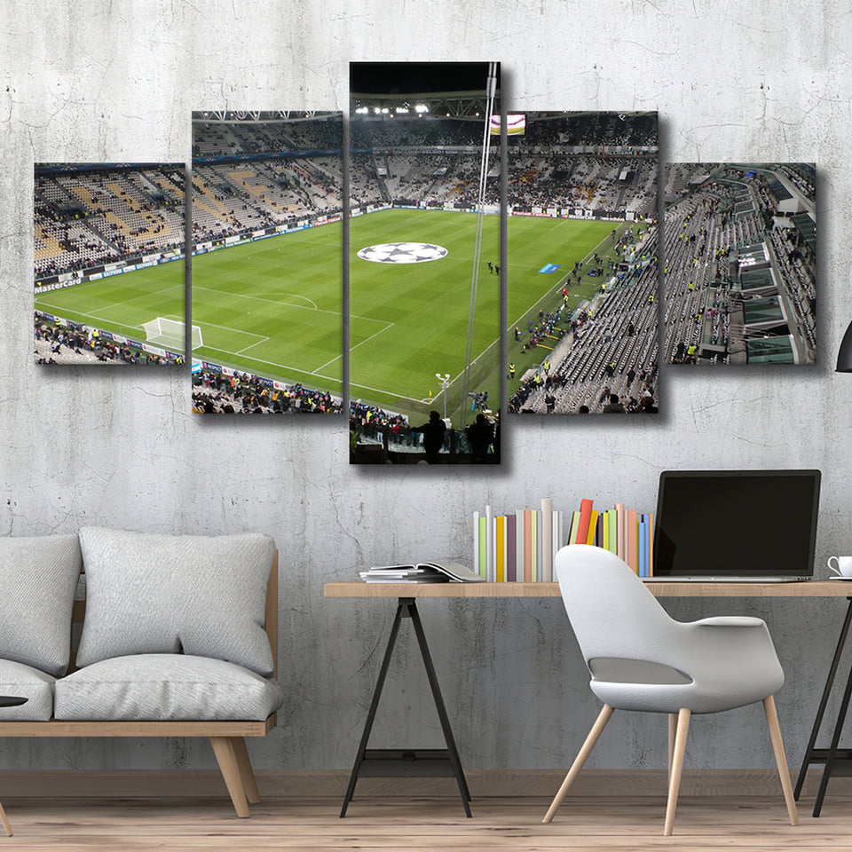 Juventus Stadium, Stadium Canvas, Sport Art, Large Canvas, Multi Panels, Canvas Prints Wall Art Decor