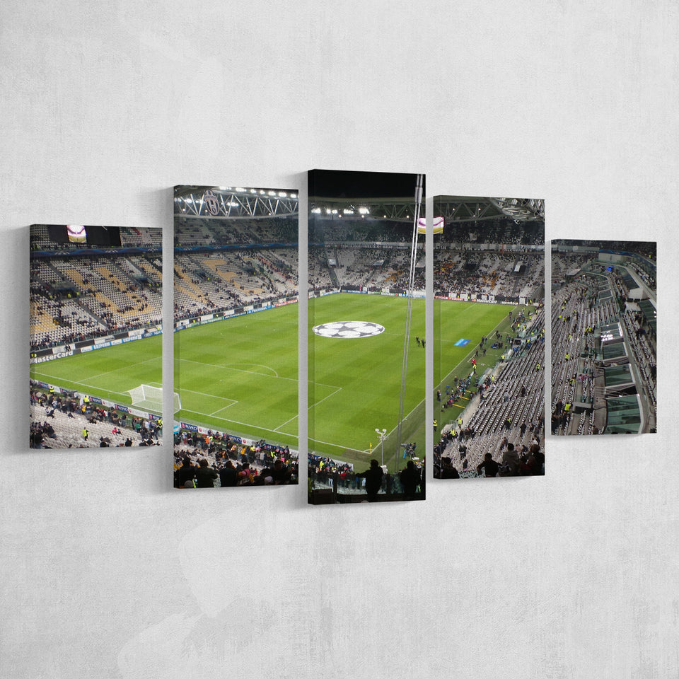 Juventus Stadium, Stadium Canvas, Sport Art, Large Canvas, Multi Panels, Canvas Prints Wall Art Decor