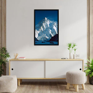 K2 At Dawn Pakistan - Mountain art, Art Print, Frame Art