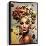 Kimberley Framed Canvas Prints Wall Art Home Decor - Painting Canvas,Black Frame, Ready to hang