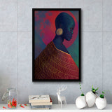 Kusimama Framed Canvas Prints Wall Art Home Decor - Painting Canvas,Black Frame, Ready to hang