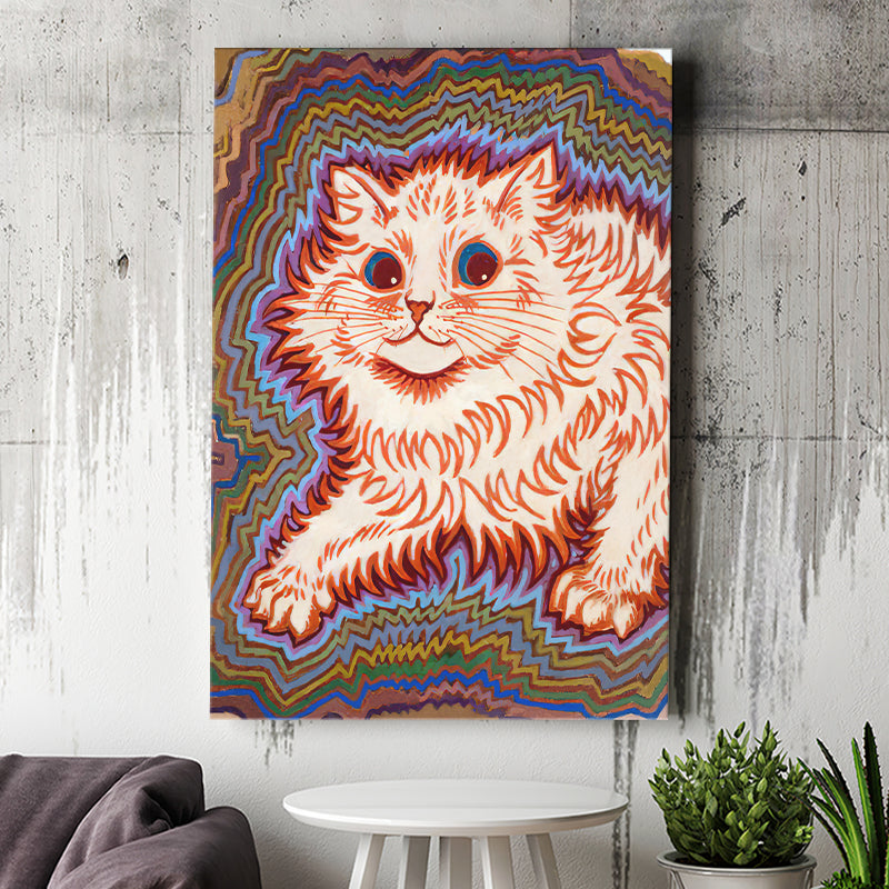 Louis Wain cat available as Framed Prints, Photos, Wall Art and Photo Gifts