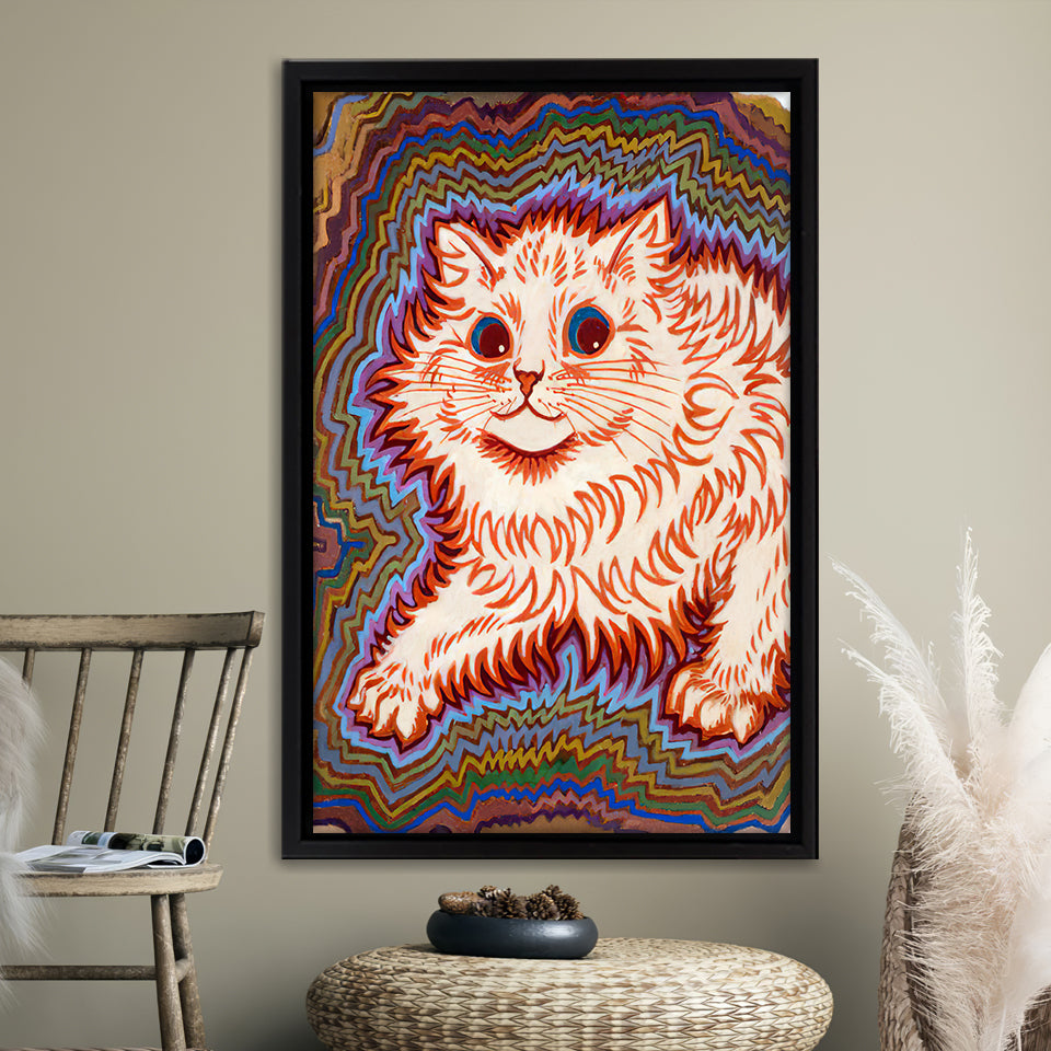 Louis Wain cat available as Framed Prints, Photos, Wall Art and
