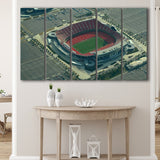Kansas City Chiefs Stadium Canvas Prints Arrowhead Stadium Wall Art,Multi Panels B,Sport Stadium Art Prints, Fan Gift