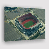 Kansas City Chiefs Stadium Canvas Prints Arrowhead Stadium Wall Art,Sport Stadium Art Prints, Fan Gift, Wall Decor