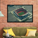 Kansas City Chiefs Stadium Art Prints Arrowhead Stadium Wall Art,Sport Stadium Art Prints, Fan Gift, Wall Decor
