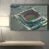 Kansas City Chiefs Stadium Canvas Prints Arrowhead Stadium Wall Art,Sport Stadium Art Prints, Fan Gift, Wall Decor