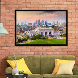 Kansas City Cityscape Framed Art Prints Wall Decor - Painting Prints, Framed Picture, Home Decor